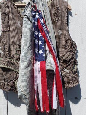 Hand Crafted Clip On Textile Swag